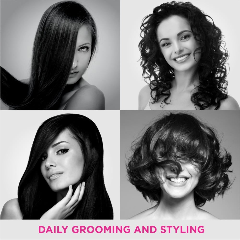 Vega Graduated Dressing Hair Comb (Black) : 1 piece