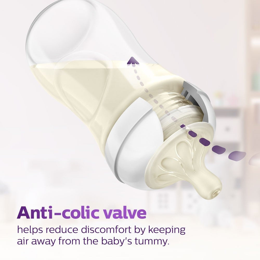 Philips Avent Natural Response Feeding Bottle 1+ Months : 1 piece