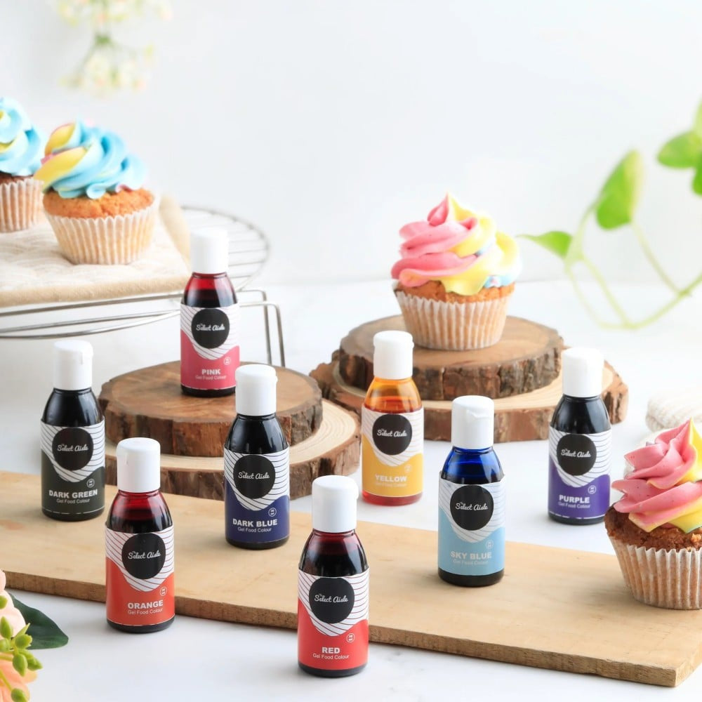 The Select Aisle Red Gel Food Colour : 30 ml