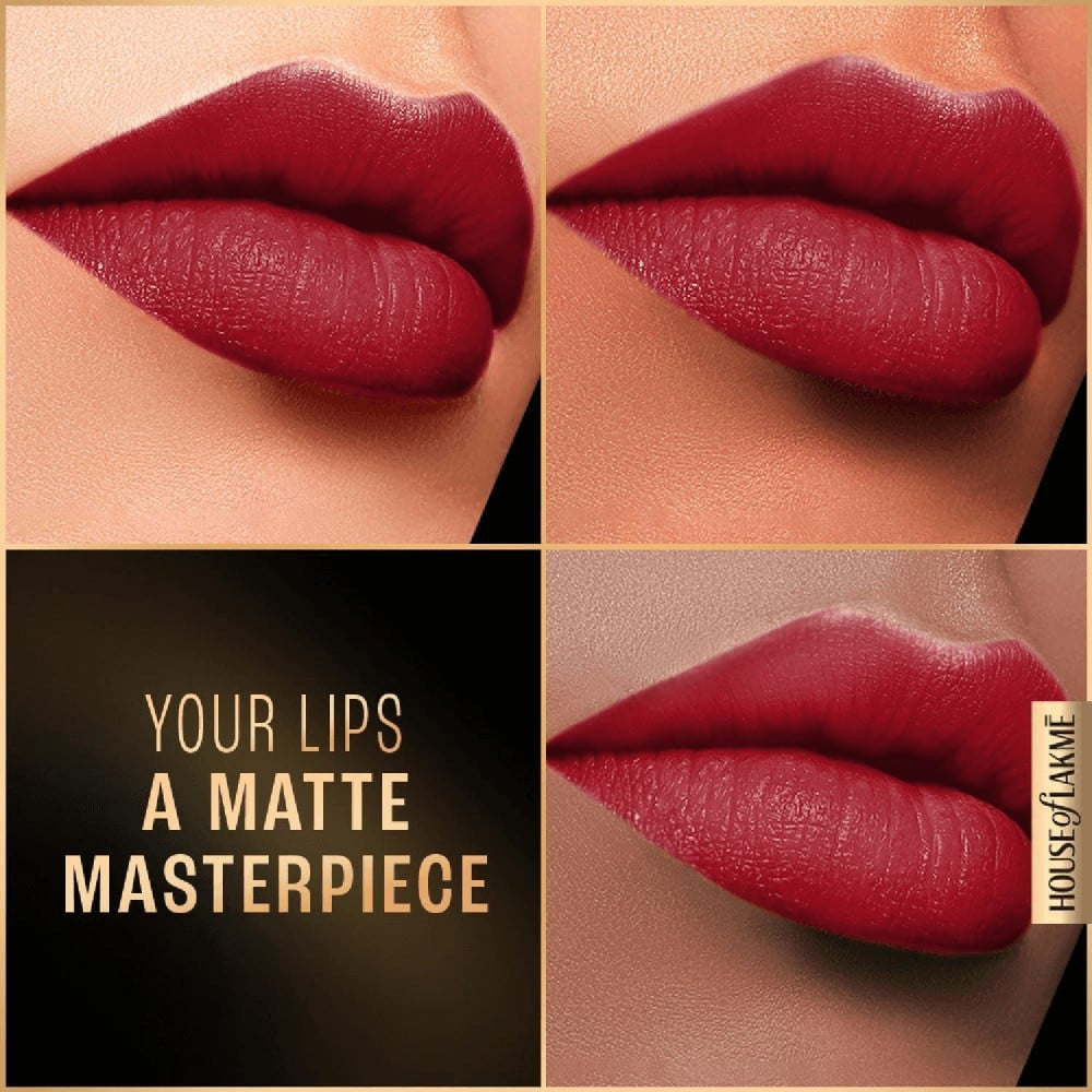 Lakme Forever Matte Liquid Lip Colour (Red Revival) : 5.6 ml