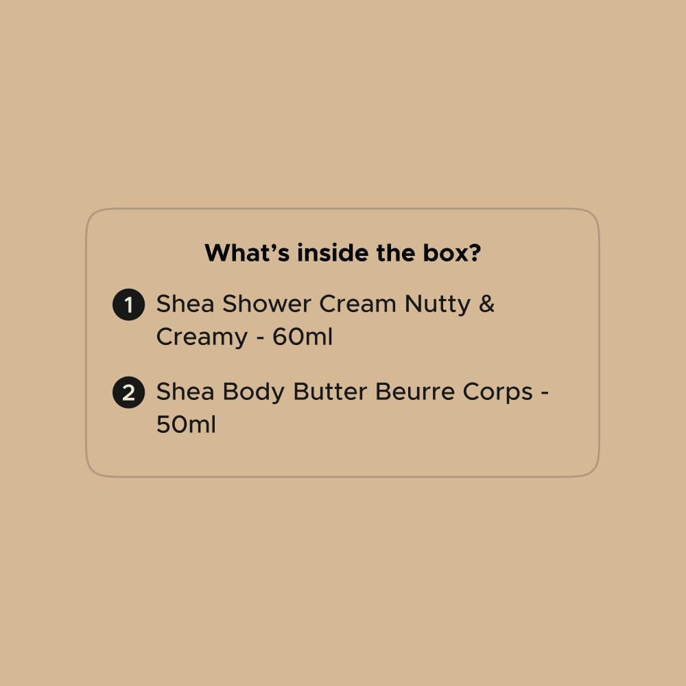 The Body Shop Nutty Shea Delight Gift Set : 1 pack