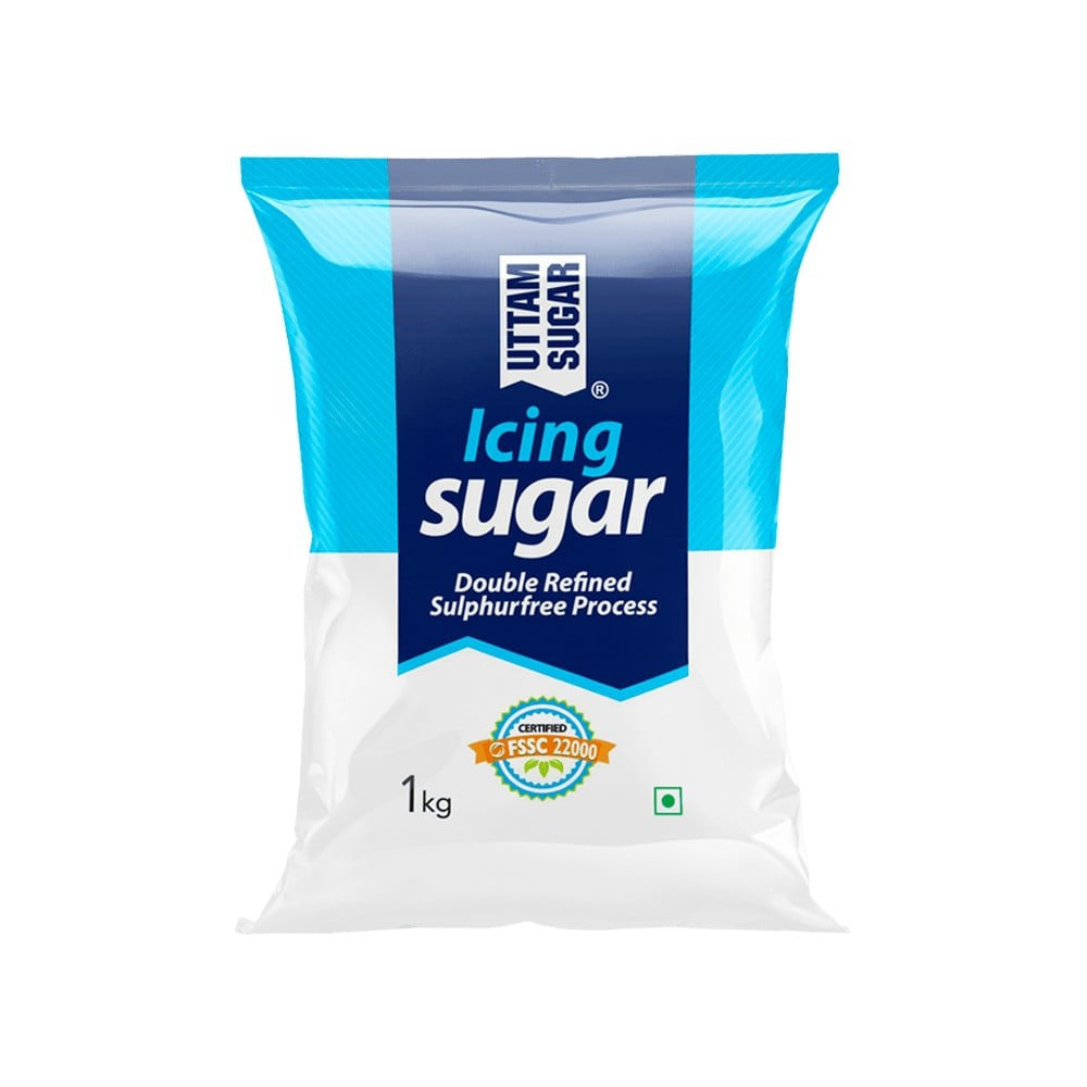 Uttam Double Refined Icing Sugar : 1 kg