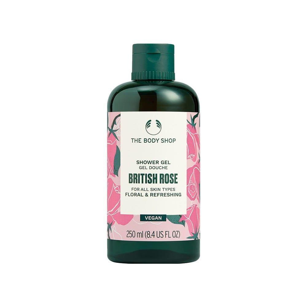 The Body Shop British Rose Shower Gel : 250 ml