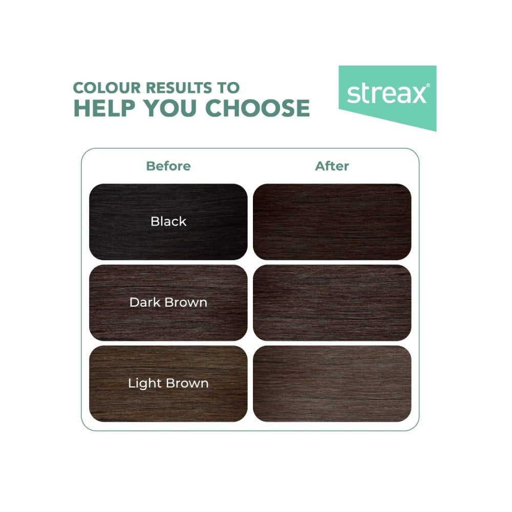 Streax Shine On Creme Hair Colour -Dark Brown 3 : 120 ml
