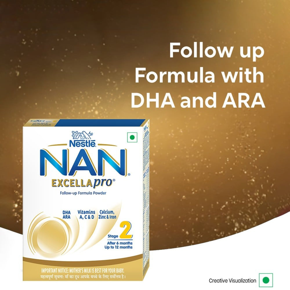 Nestle NAN EXCELLAPRO Stage 2 Follow up Formula (6+ Months) : 400 g