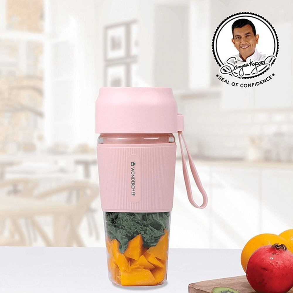 Wonderchef Nutri-Cup Portable 40W Hand Blender (Pink) : 1 unit