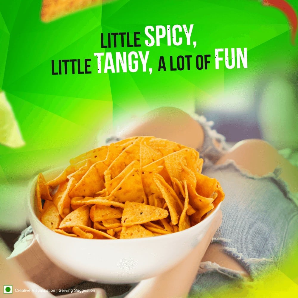 Bingo Chilli Limon Nachos : 82 g