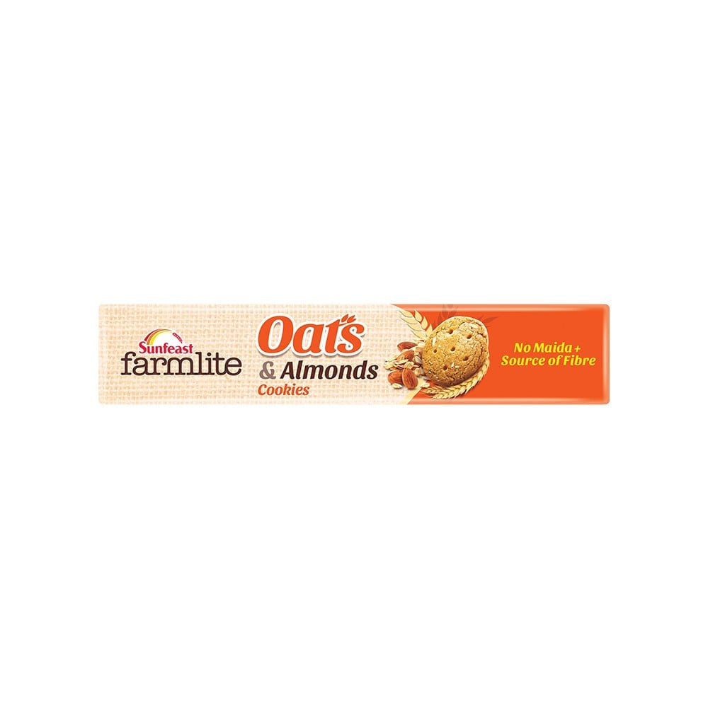 Sunfeast Farmlite Oats & Almonds Cookies : 300 g
