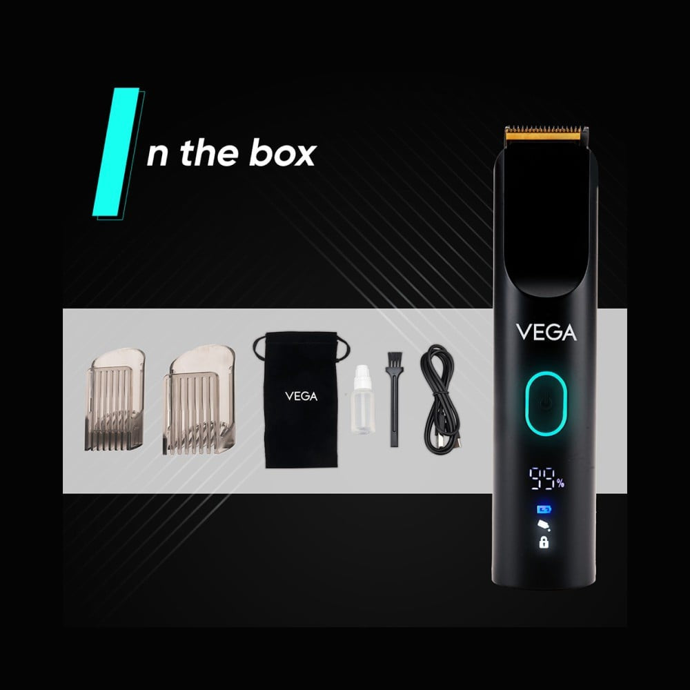 Vega SmartOne Series - S1 Beard Trimmer, VHTH-30 (Black) : 1 unit