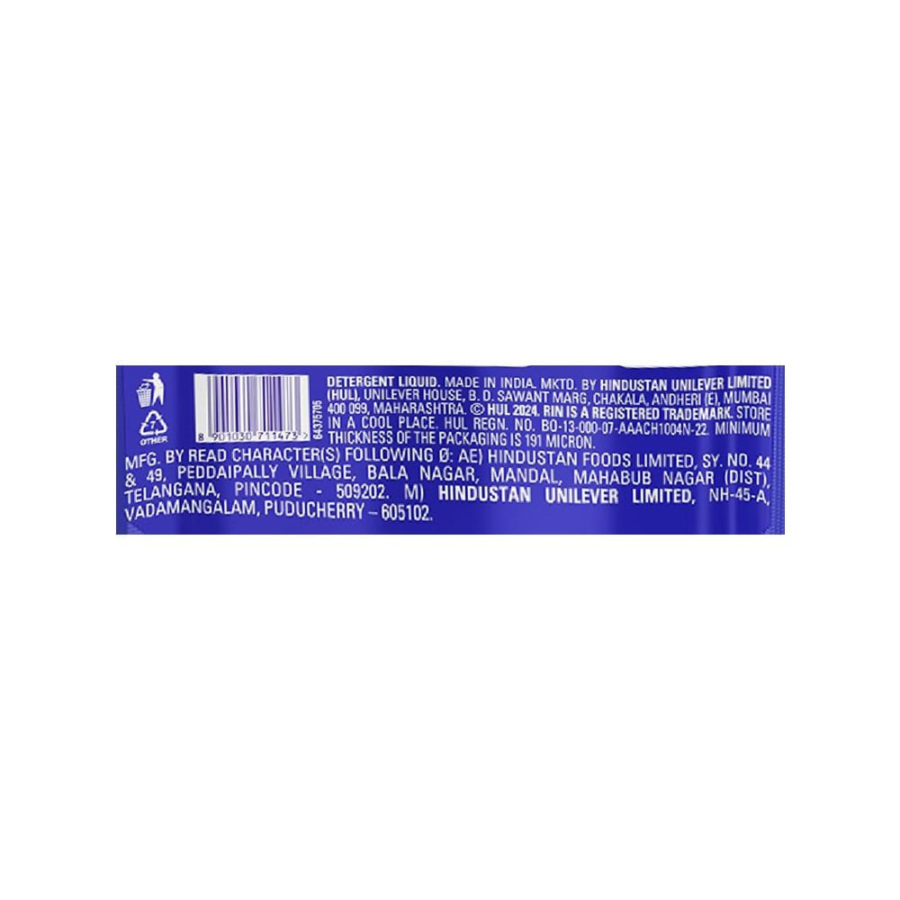 Rin Top Load Liquid Detergent : 2 ltr