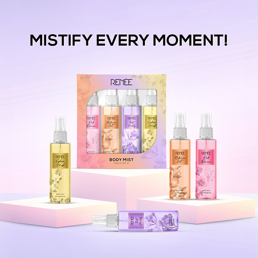 Renee Body Mist Set - Pack of 2 : 2 x 1 pack (4 pieces)