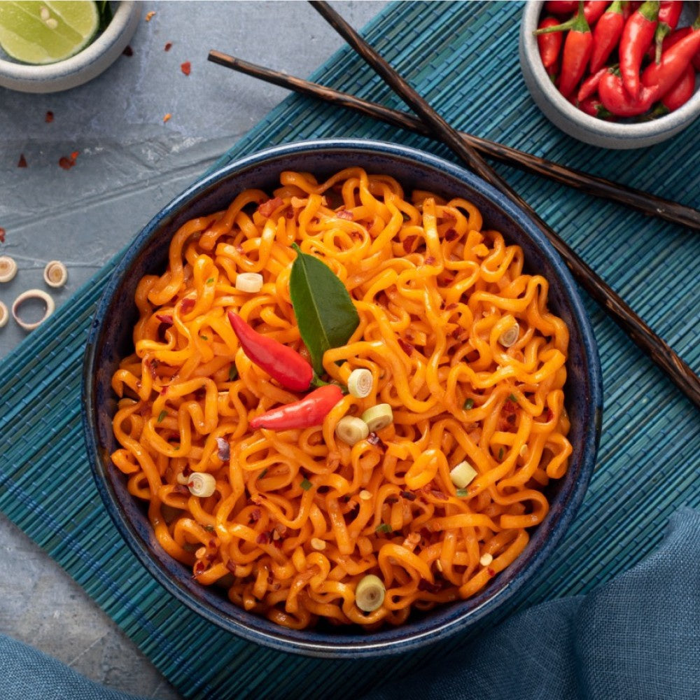Too Yumm K-Bomb Ramen Instant Noodles - Tom Yum - Pack of 3 : 3 x 80 g