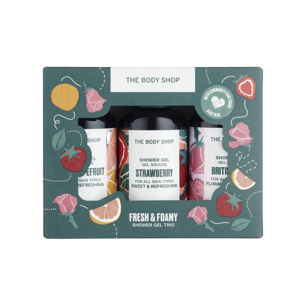 The Body Shop Fresh & Foamy Trio Gift Set : 1 pack