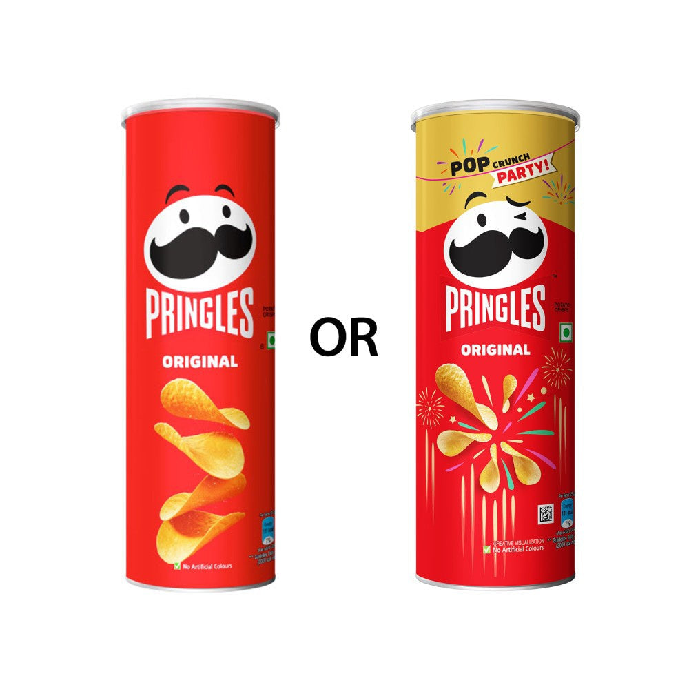 Pringles Original Potato Chips : 107 g