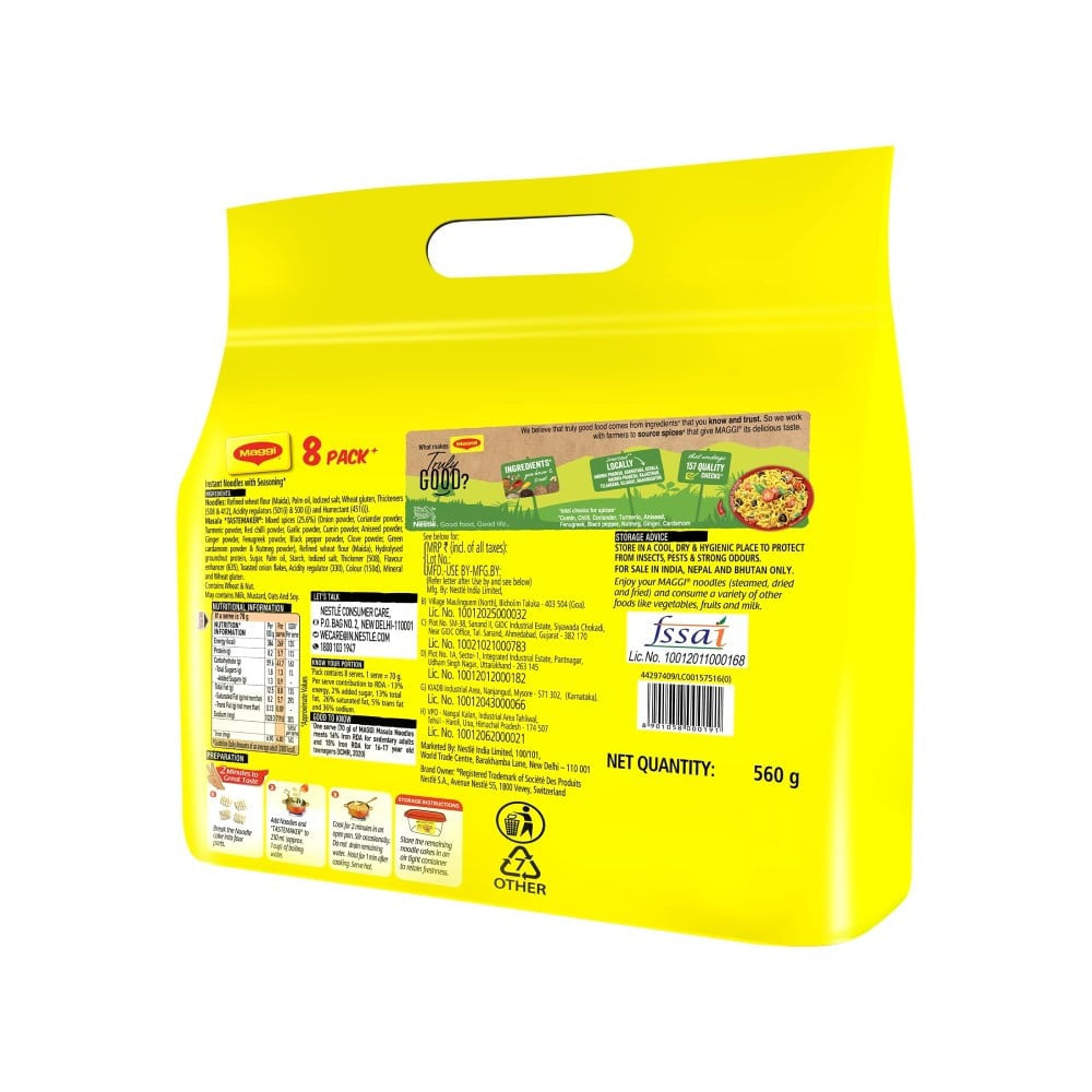 Maggi Masala 2 Minutes Instant Noodles : 560 g