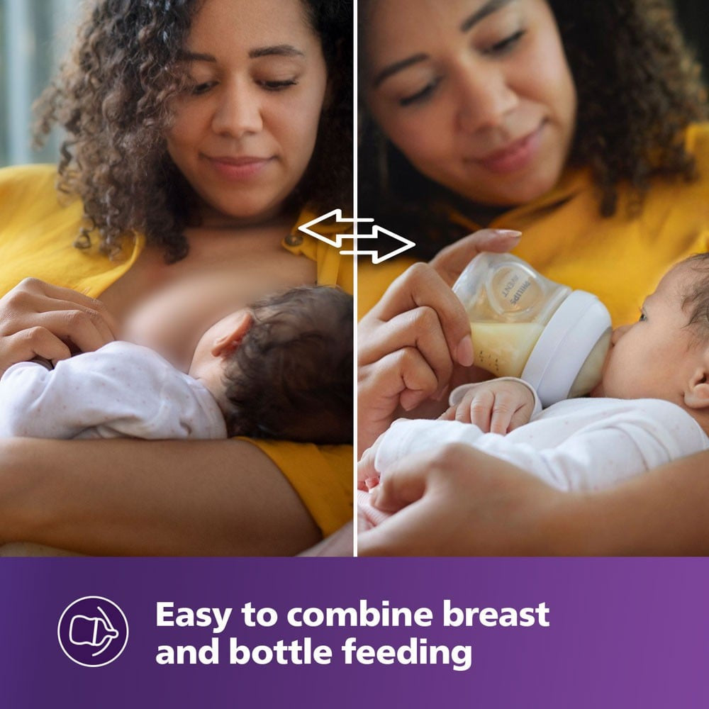 Philips Avent Natural Response Feeding Bottle 1+ Months : 1 piece