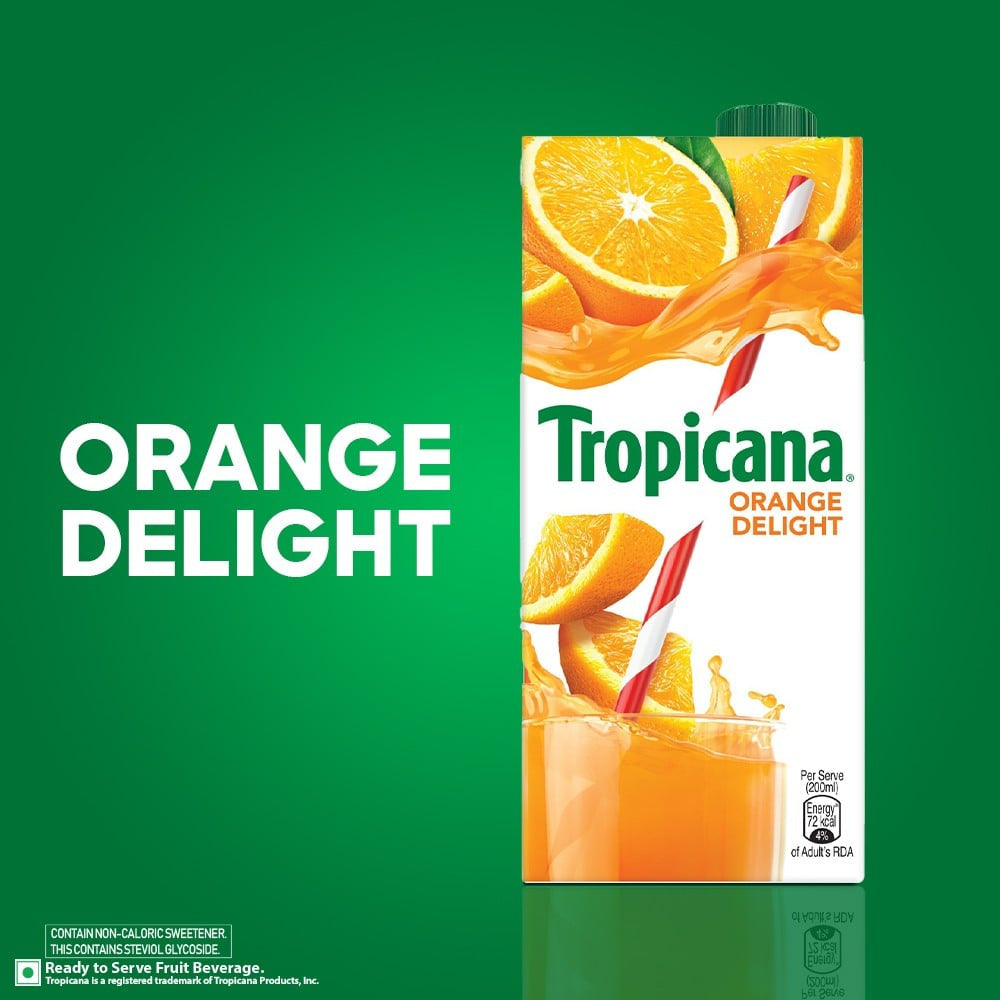 Tropicana Orange Delight Juice : 1 ltr