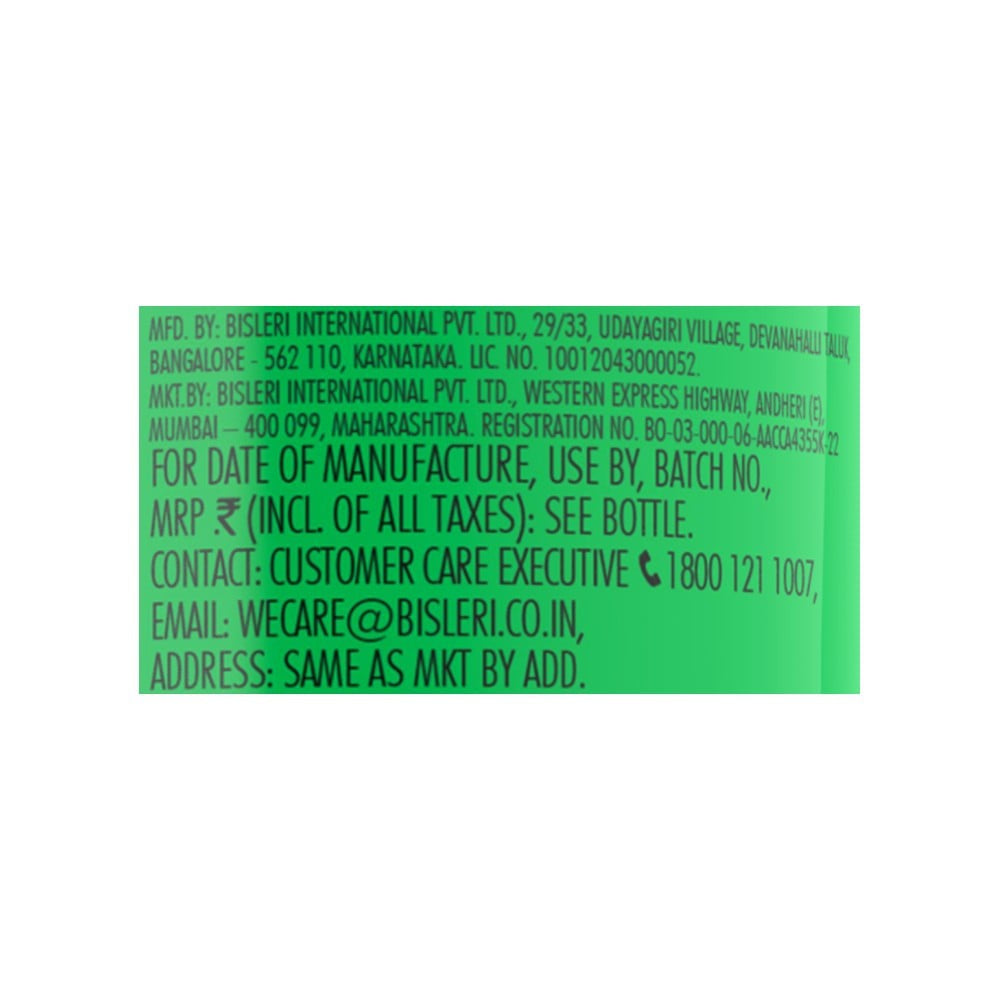 Bisleri Limonata Limey Minty Cooler Lime Soft Drink : 600 ml