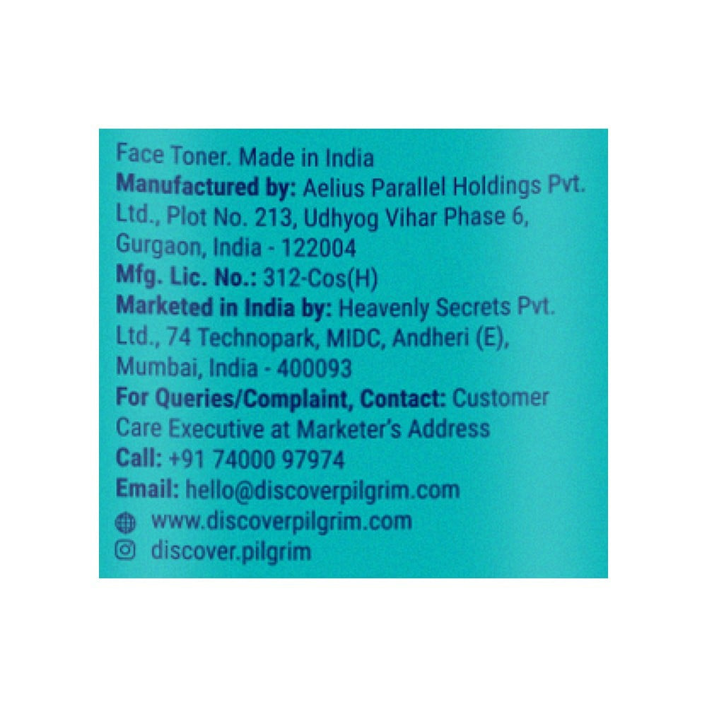 Pilgrim White Lotus Refreshing Face Mist & Toner : 100 ml