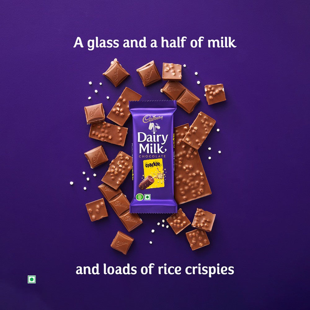 Cadbury Dairy Milk Crackle Milk Chocolate Bar : 36 g