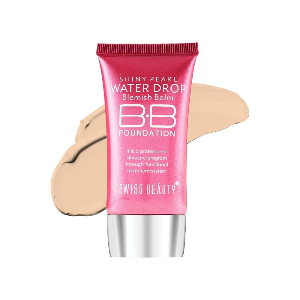 Swiss Beauty Shiny Pearl Water Drop BB Cream Foundation (Shade 04) : 40 ml