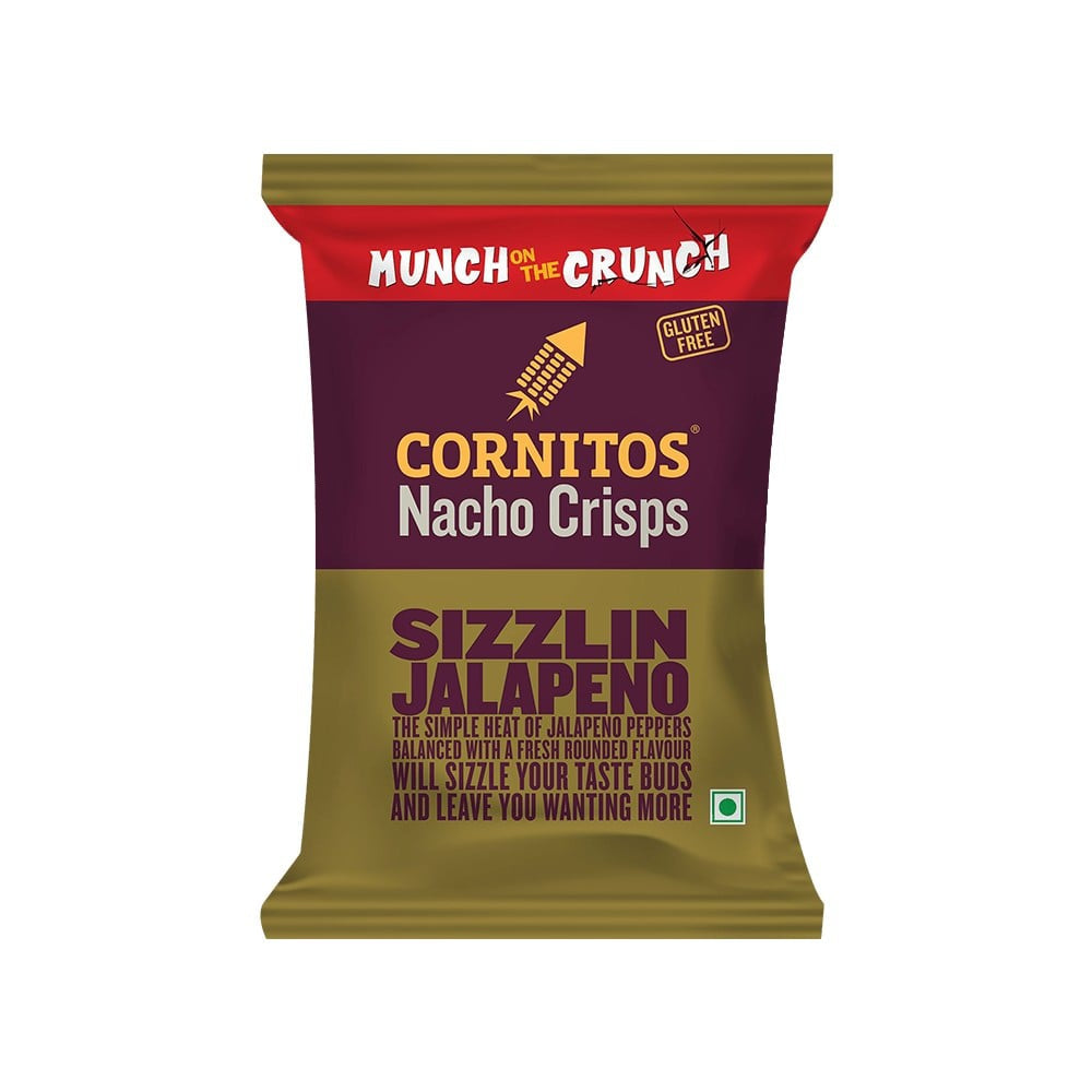 Cornitos Sizzlin Jalapeno Nachos : 75 g