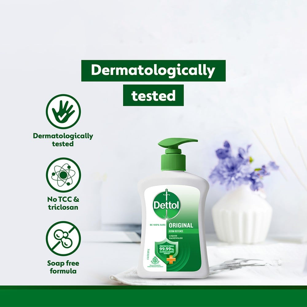 Dettol Original Hand Wash : 200 ml