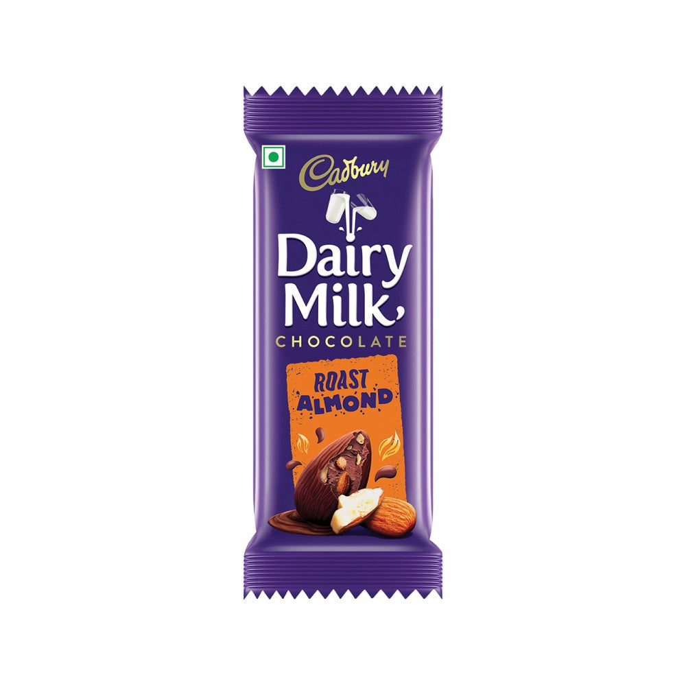 Cadbury Dairy Milk Roast Almond Flavoured Chocolate Bar : 36 g