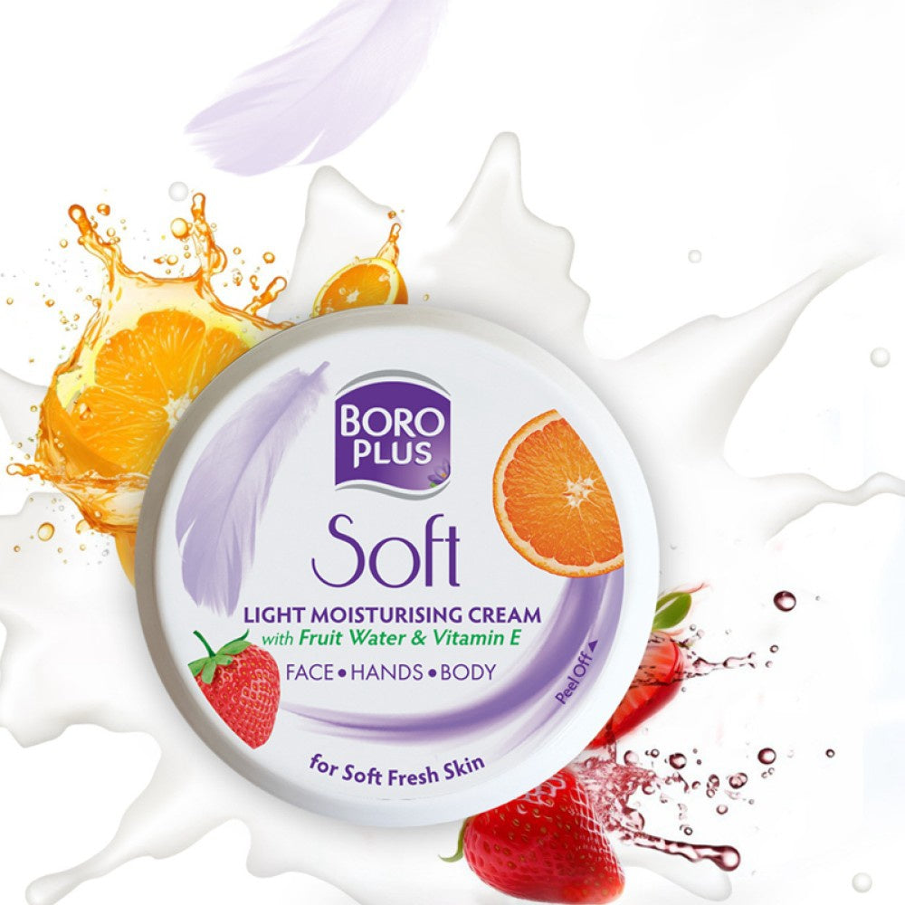 Boroplus Soft Light Moisturizing Cream : 300 ml