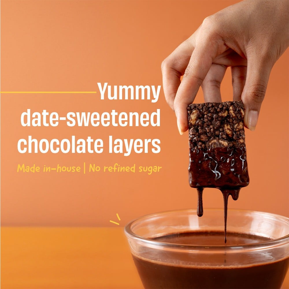The Whole Truth Peanut Millet Cocoa Protein Bar : 55 g