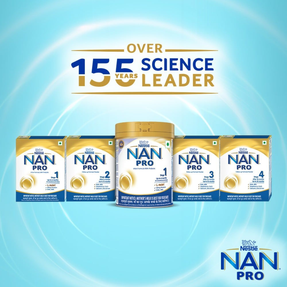 Nestle NAN PRO Stage 1 Infant Formula (Up To 6 Months) : 400 g