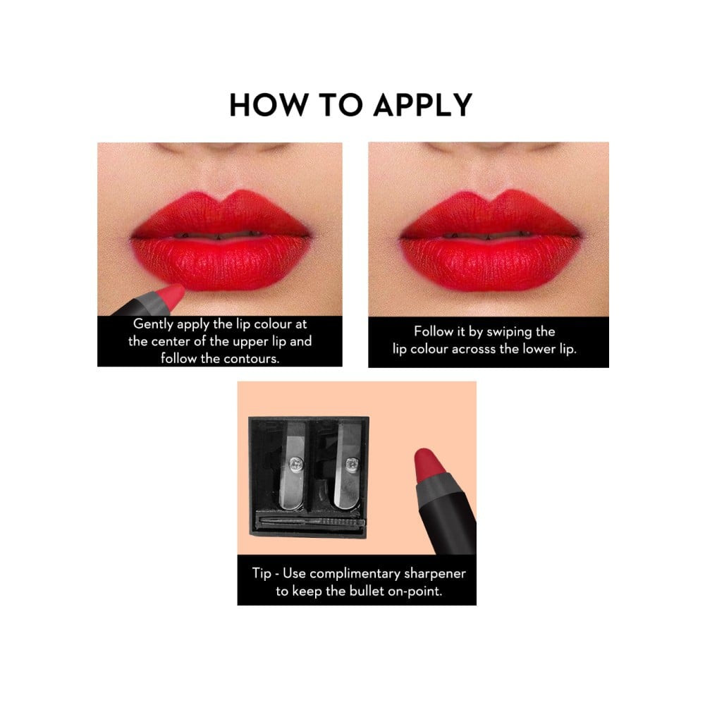 SUGAR Matte As Hell Lip Crayon (Scarlett O'Hara) : 2.5 g