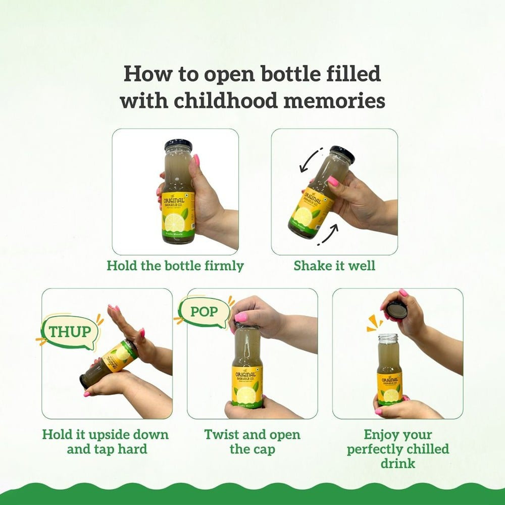 The Original Shikanji Co Nimbu Masala Juice : 200 ml