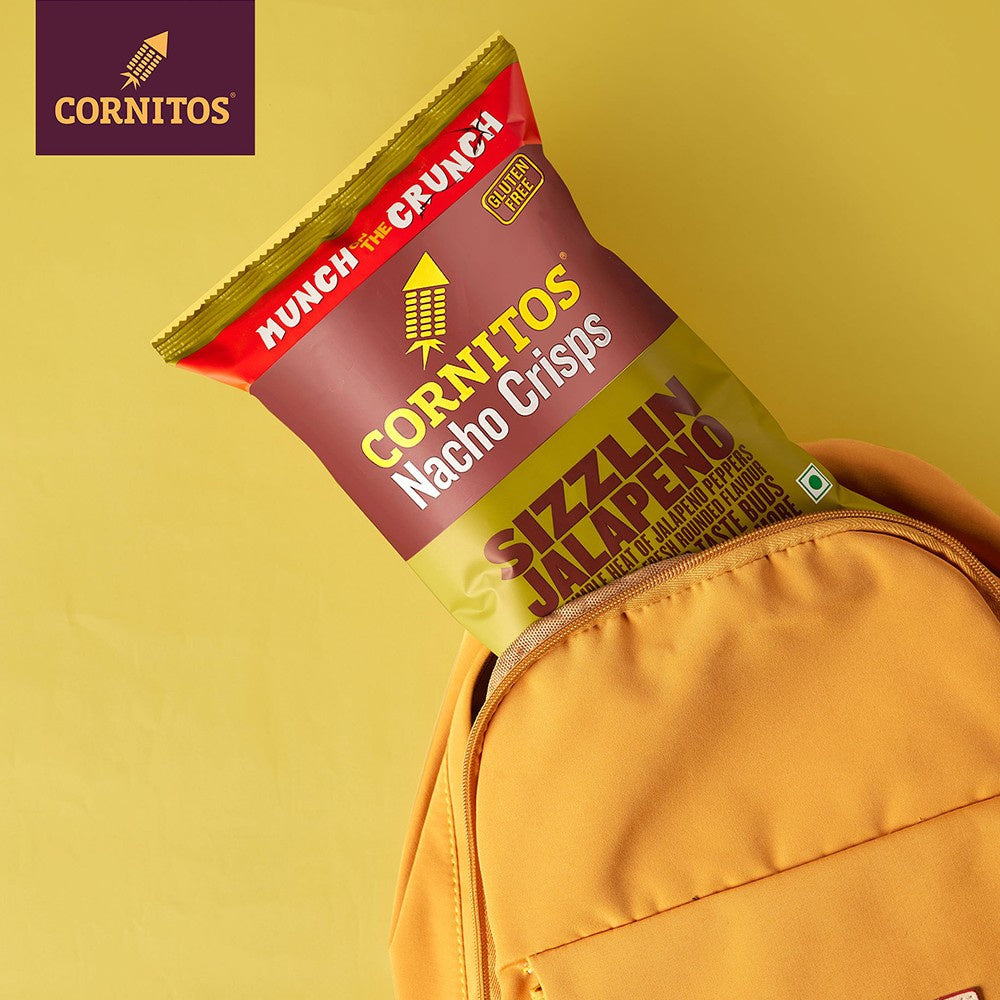 Cornitos Sizzlin Jalapeno Nachos : 55 g