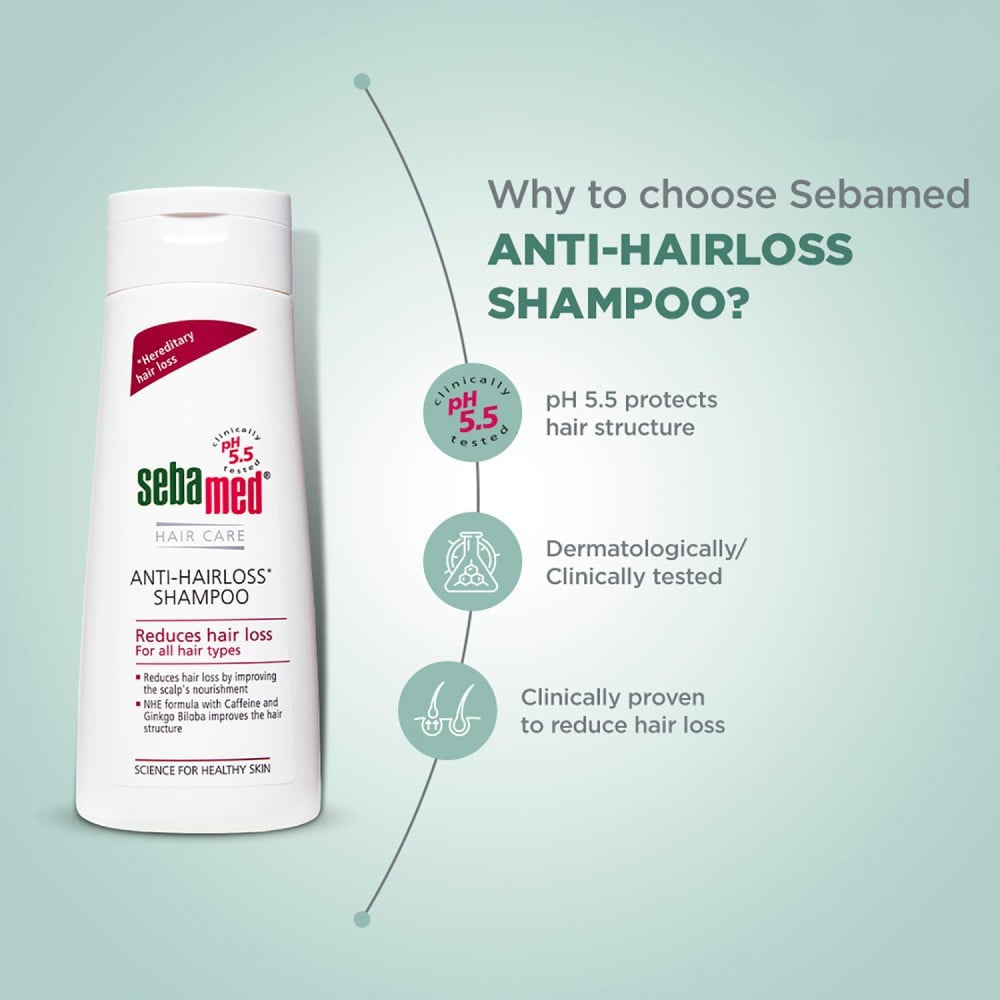 Sebamed Anti Hairloss Shampoo : 200 ml