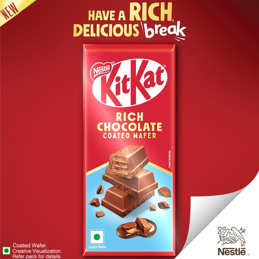 Nestle KitKat Rich Coated Wafer Chocolate : 50 g