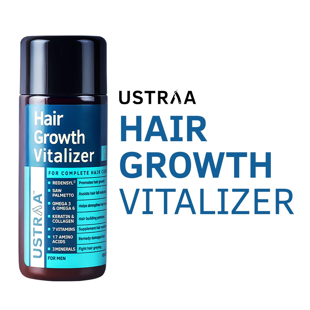 Ustraa Hair Growth Vitalizer Hair Serum : 100 ml