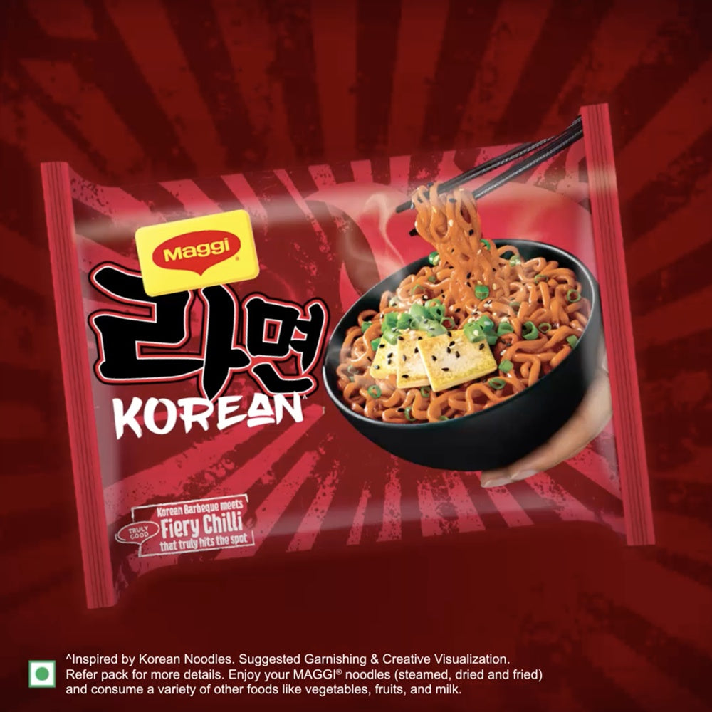 Maggi Korean BBQ Veg Instant Noodles : 90 g