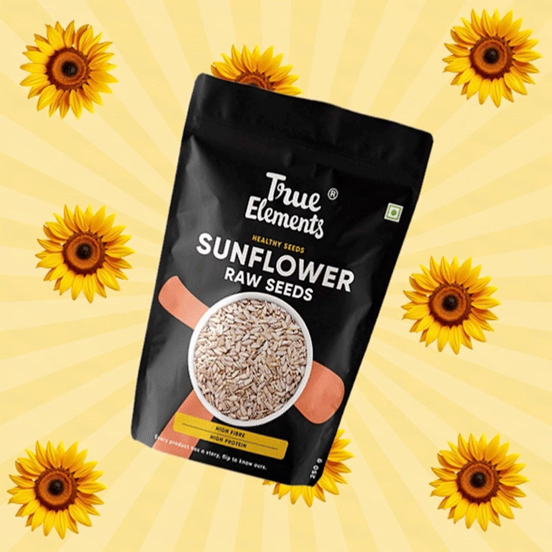 True Elements Raw Sunflower Seeds : 250 g