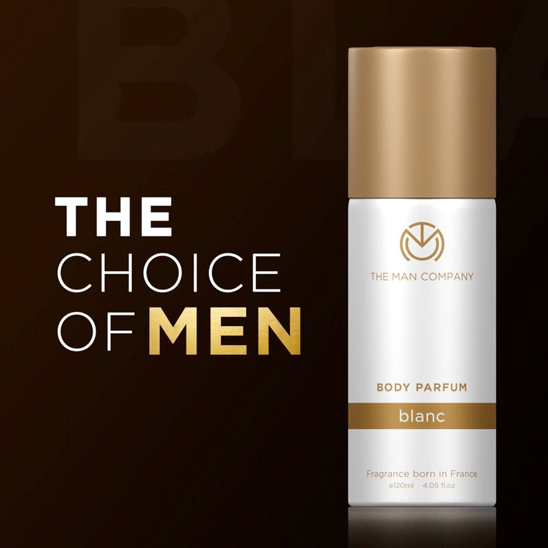 The Man Company Blanc Body Men's Perfume : 120 ml