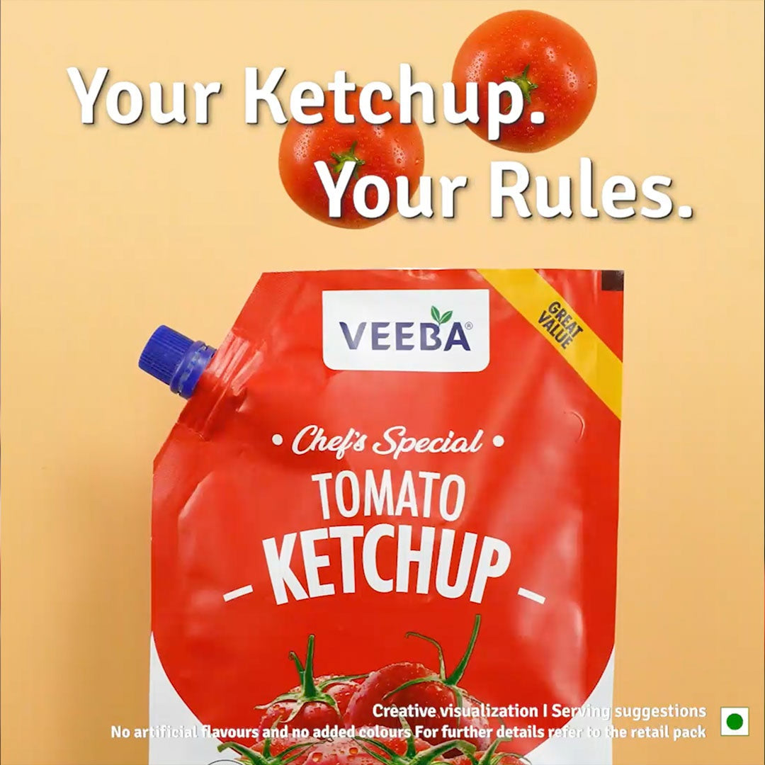 Veeba Chef's Special Tomato Ketchup : 900 g