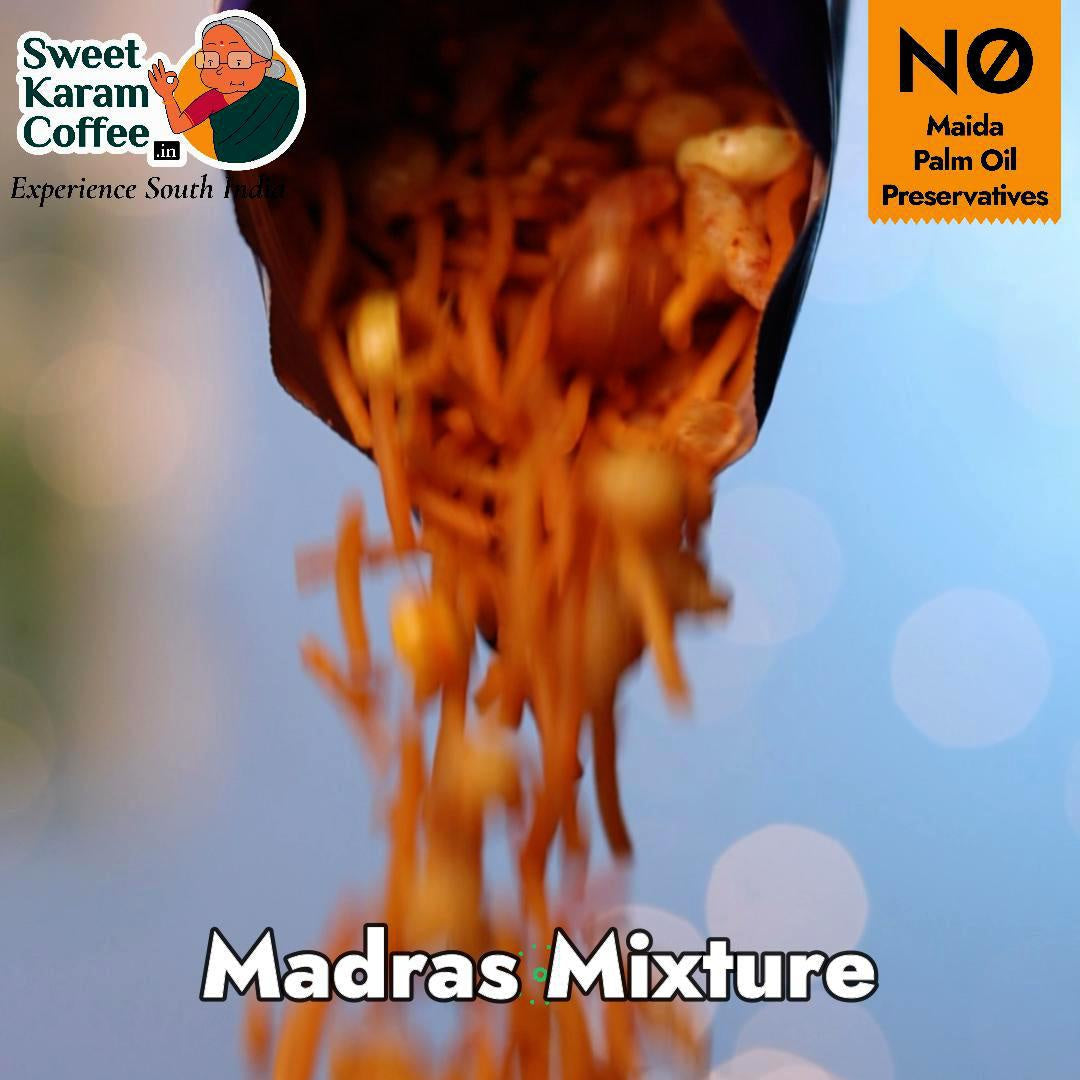 Sweet Karam Coffee Madras Mixture Namkeen - No Palm Oil : 95 g