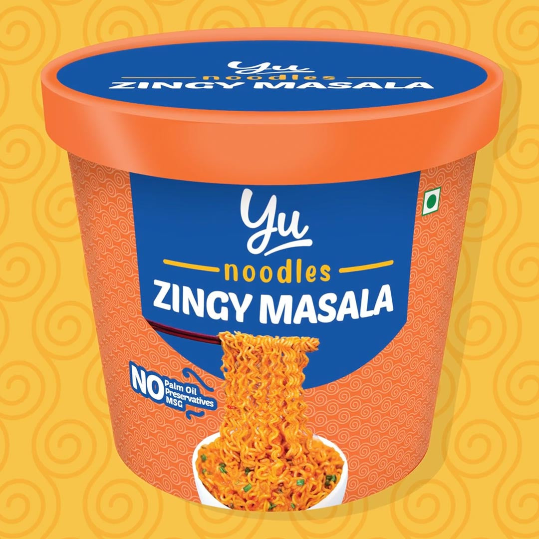 Yu Zingy Masala Cup Noodles : 80 g