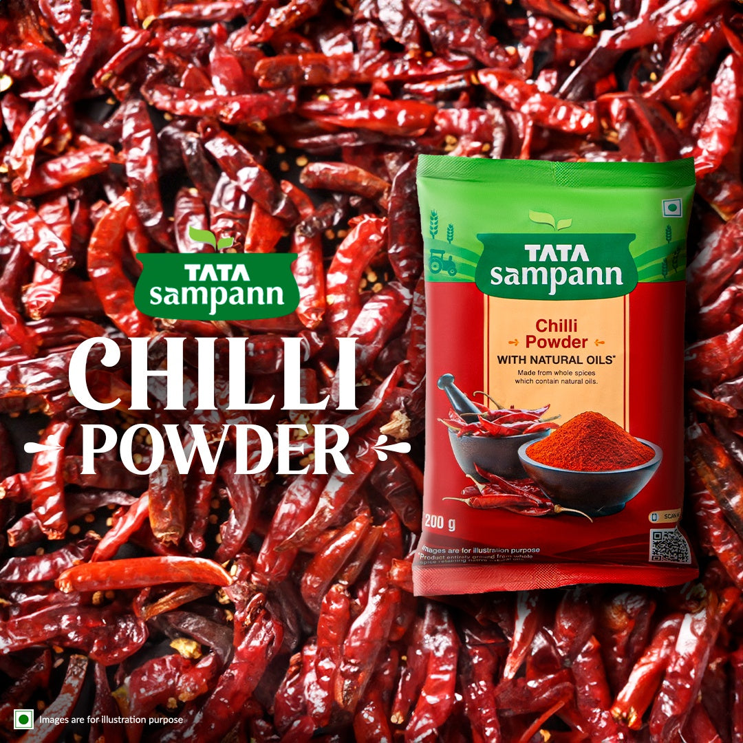 Tata Sampann Chilli Powder with Natural Oils : 500 g
