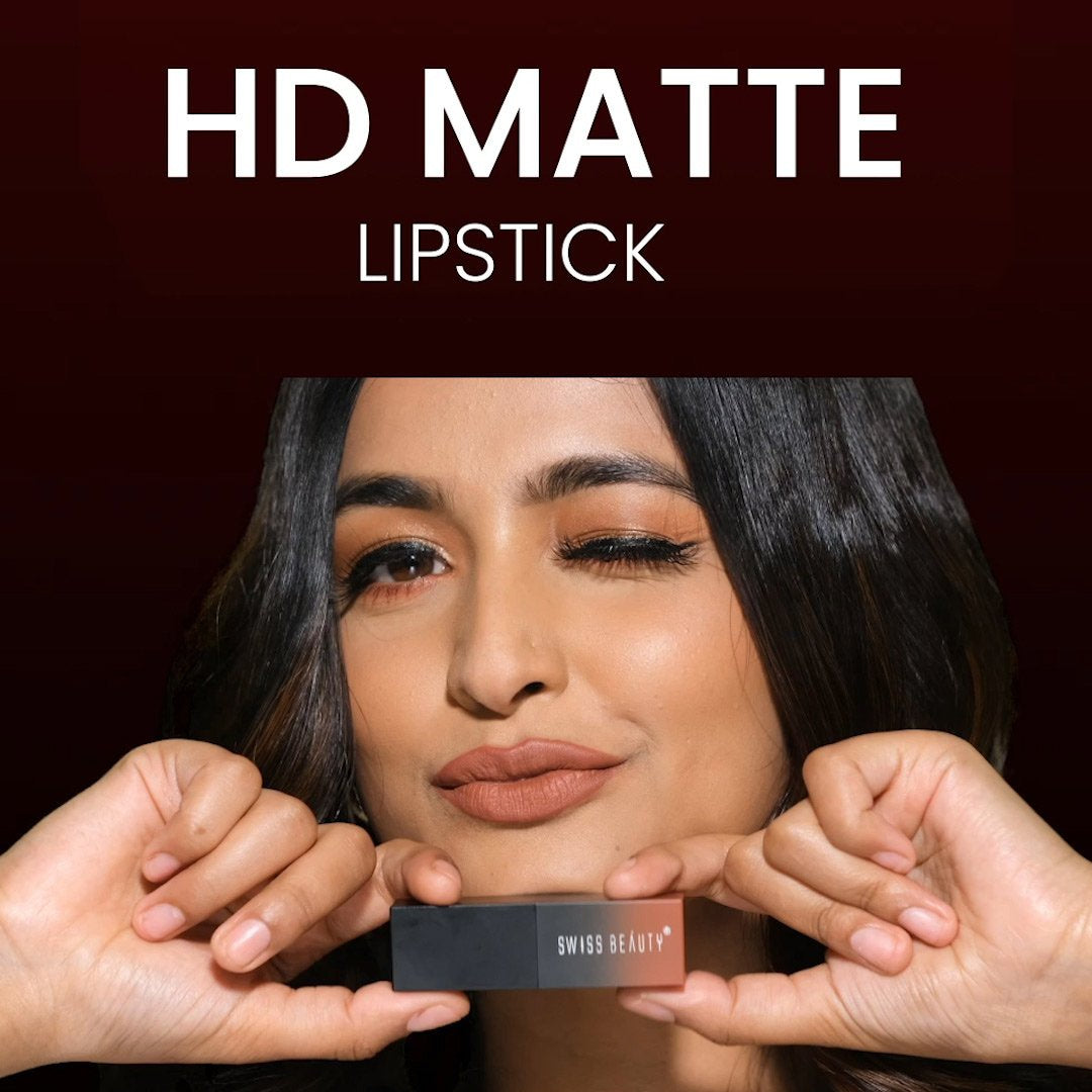 Swiss Beauty Pure Matte Lipstick (Peaches N Cream) : 3.8 g