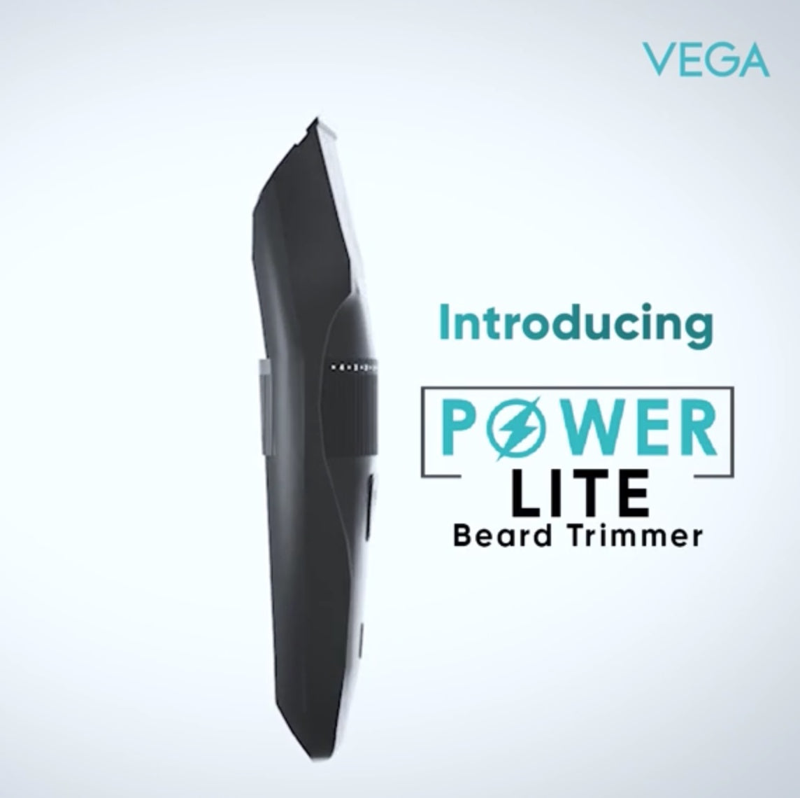 Vega Trimmer for Men Power Lite, VHTH-38 (Black) : 1 unit