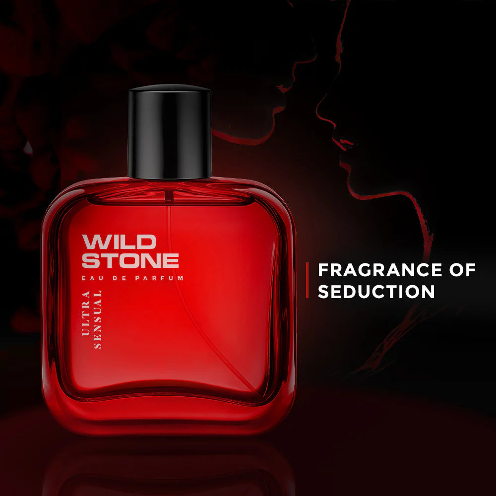 Wild Stone Ultra Sensual Perfume for Men, 100ml