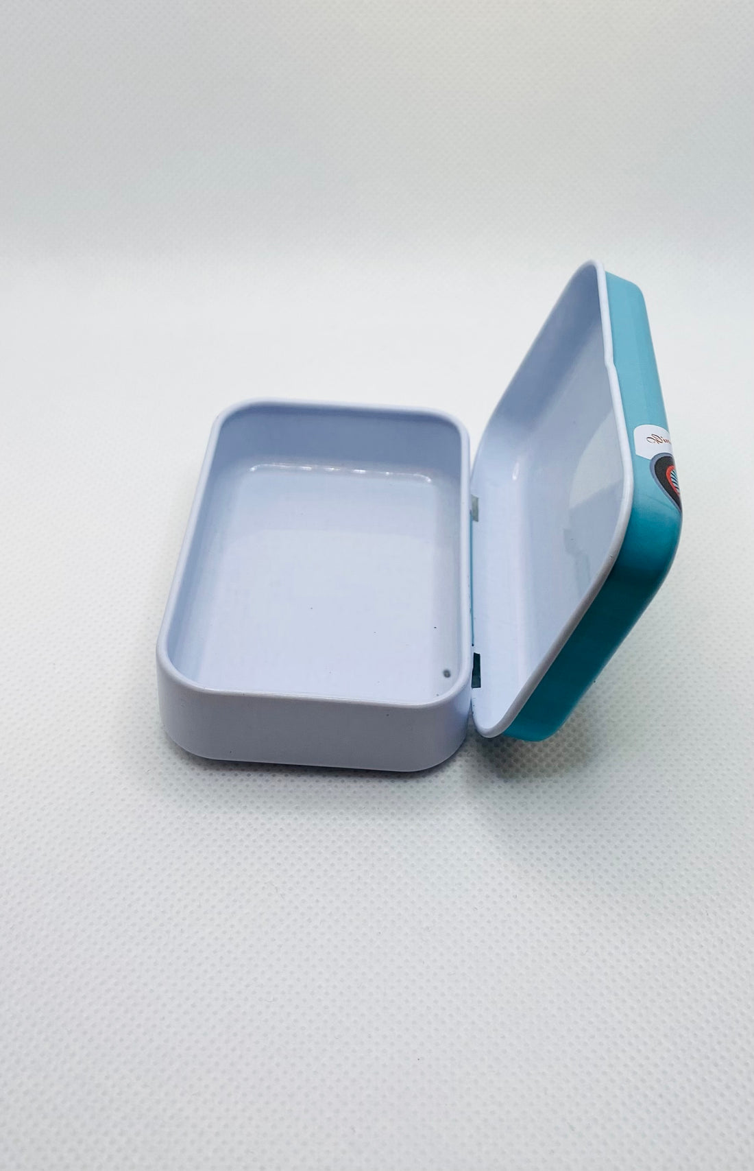 Retro Petrol Pump Design Empty Tin Box