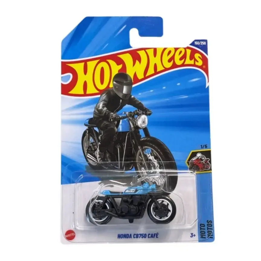 Honda CB750 Café (Blue) – Hot Wheels 2025 by Mattel