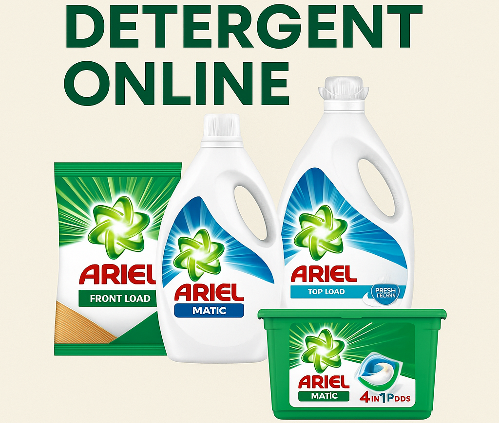 Shop Ariel Detergents Online – Liquid & Powder for Front & Top Load Washing Machines